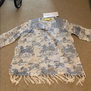 NEW W/ TAGS Robert roller rabbit tunic